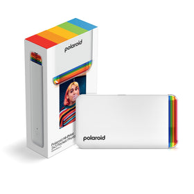 Polaroid Hi-Print 2nd Gen printer connects via Bluetooth for easy mobile printing.