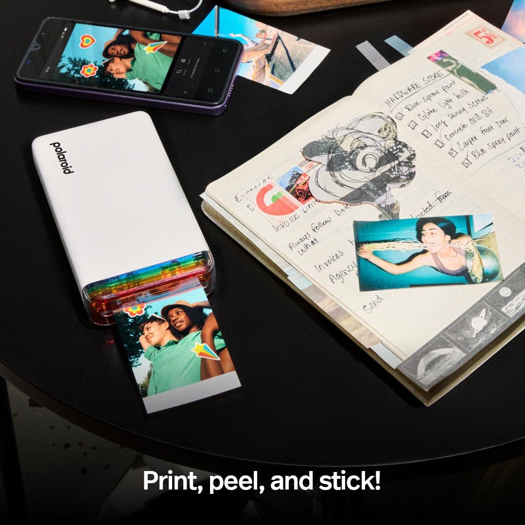 Dye-sub technology delivers vibrant colors in a small Polaroid Hi-Print 2nd Gen.
