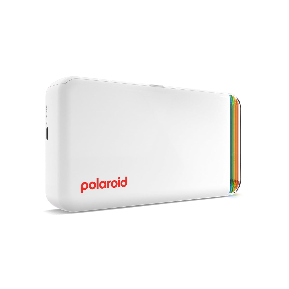 Polaroid Hi-Print editing with frames and text for personalization.