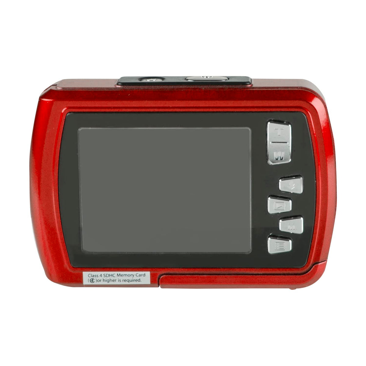 Polaroid IS048 2.4'' preview screen lets you review footage instantly.