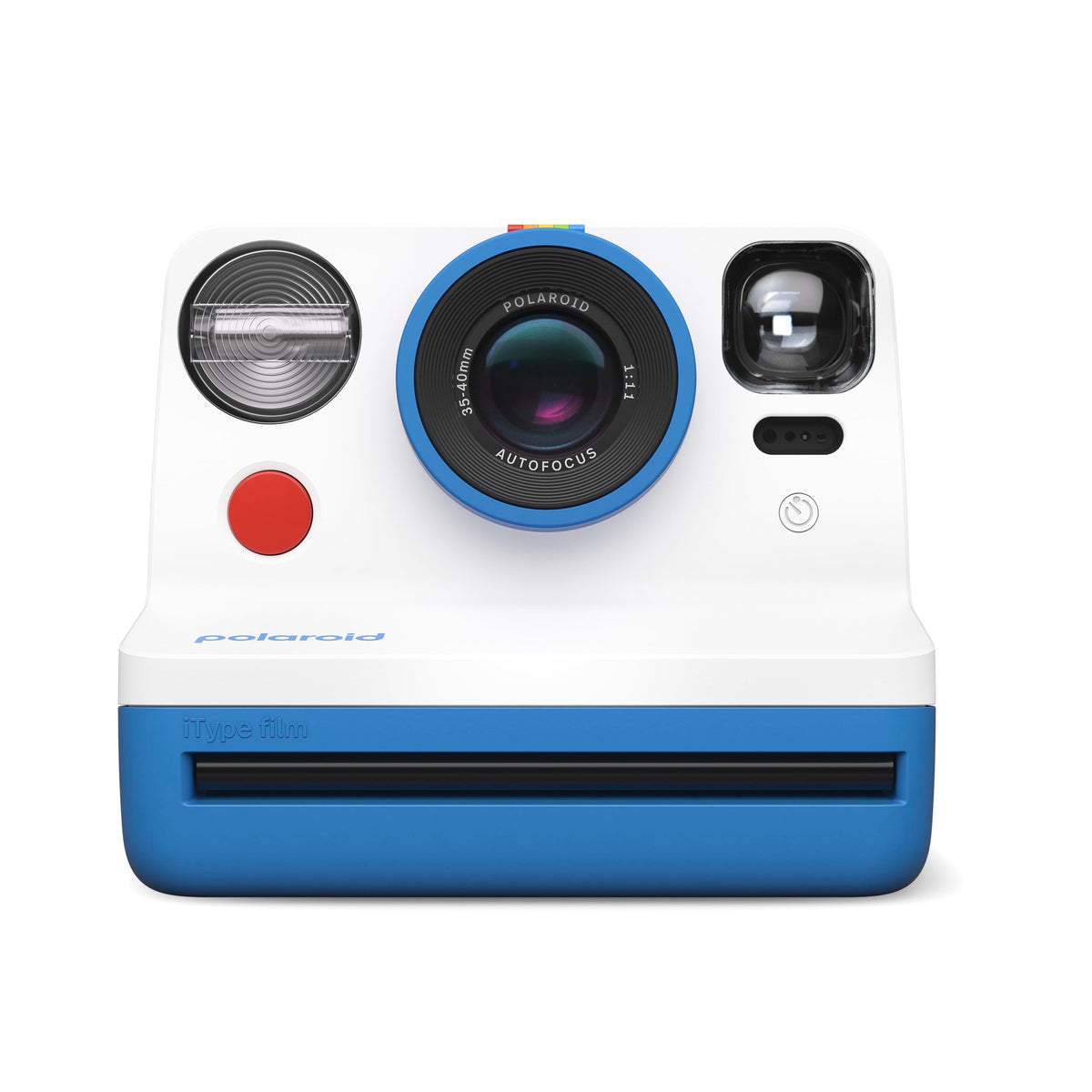 Polaroid Now 2 blue camera body, ready for spontaneous everyday moments.