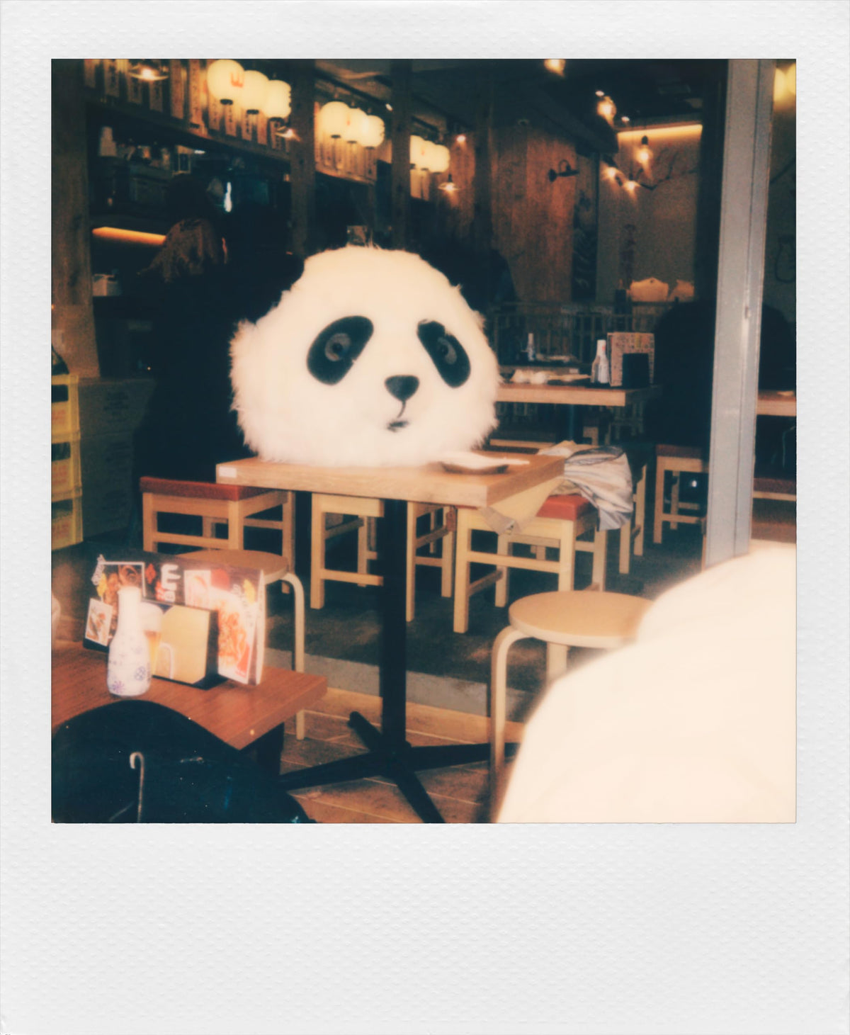 Polaroid Now 2 double exposure mode for two moments in one image.