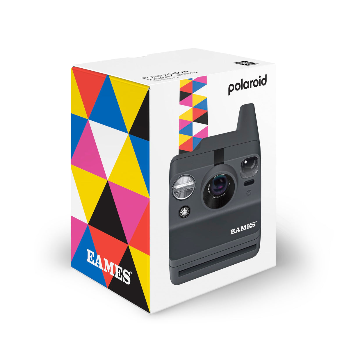 Polaroid Now 2nd Gen Eames compatible with i-Type and 600 films.