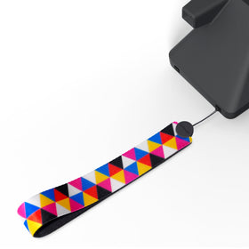 Polaroid Now 2nd Gen Eames wrist strap geometric pattern for a bold handheld look.