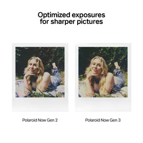 Polaroid Now 3rd Gen self-timer ready for perfect self-portraits.