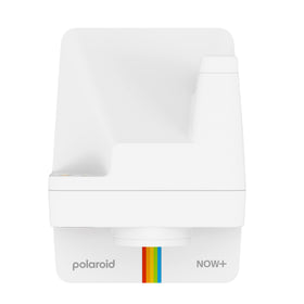 Polaroid Now+ 2nd Gen White app control highlight for Bluetooth modes.