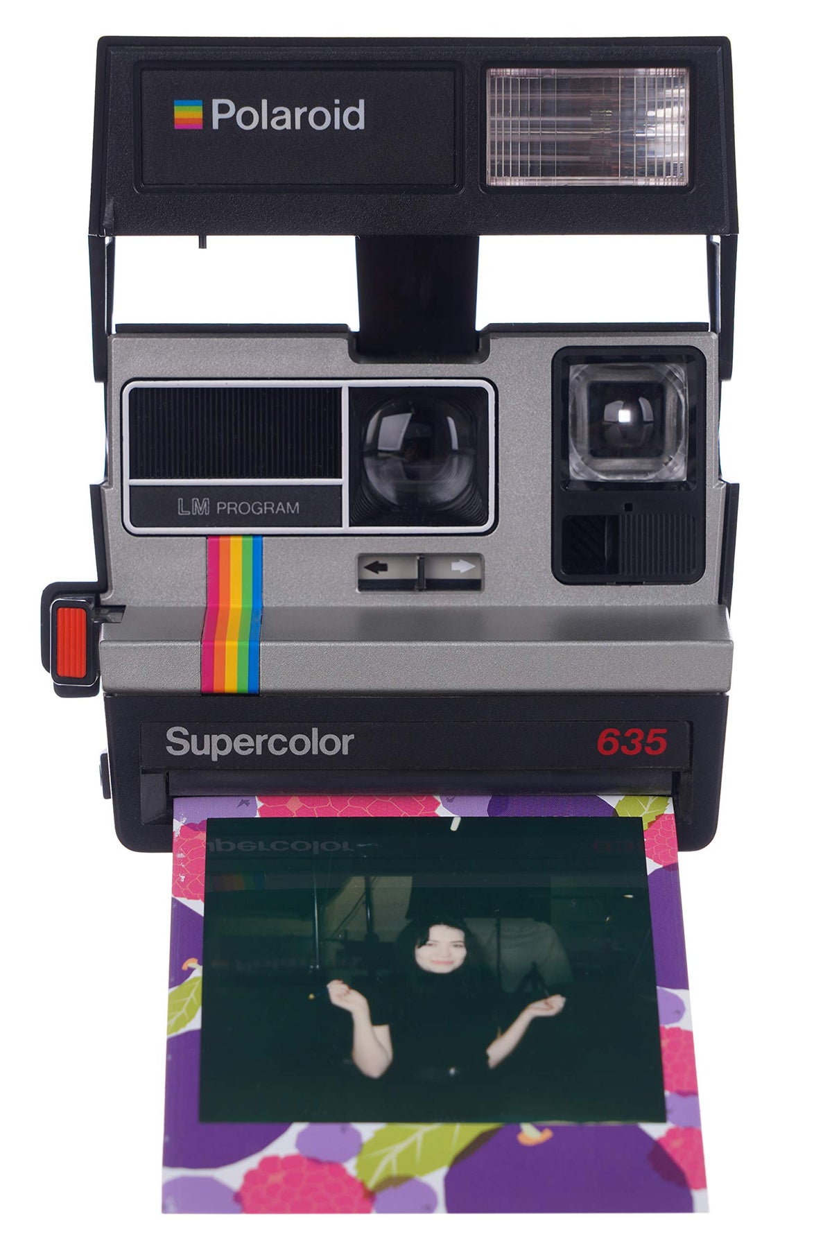 Polaroid Supercolor 635 design detail reflects timeless craftsmanship
