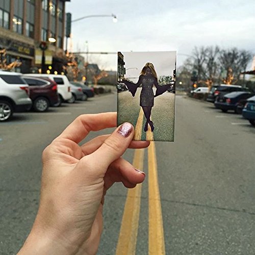 Polaroid ZINK paper resists water for lasting keepsakes.