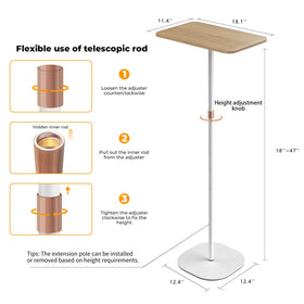 POLESTO quick-assembly package enables fast setup and easy storage