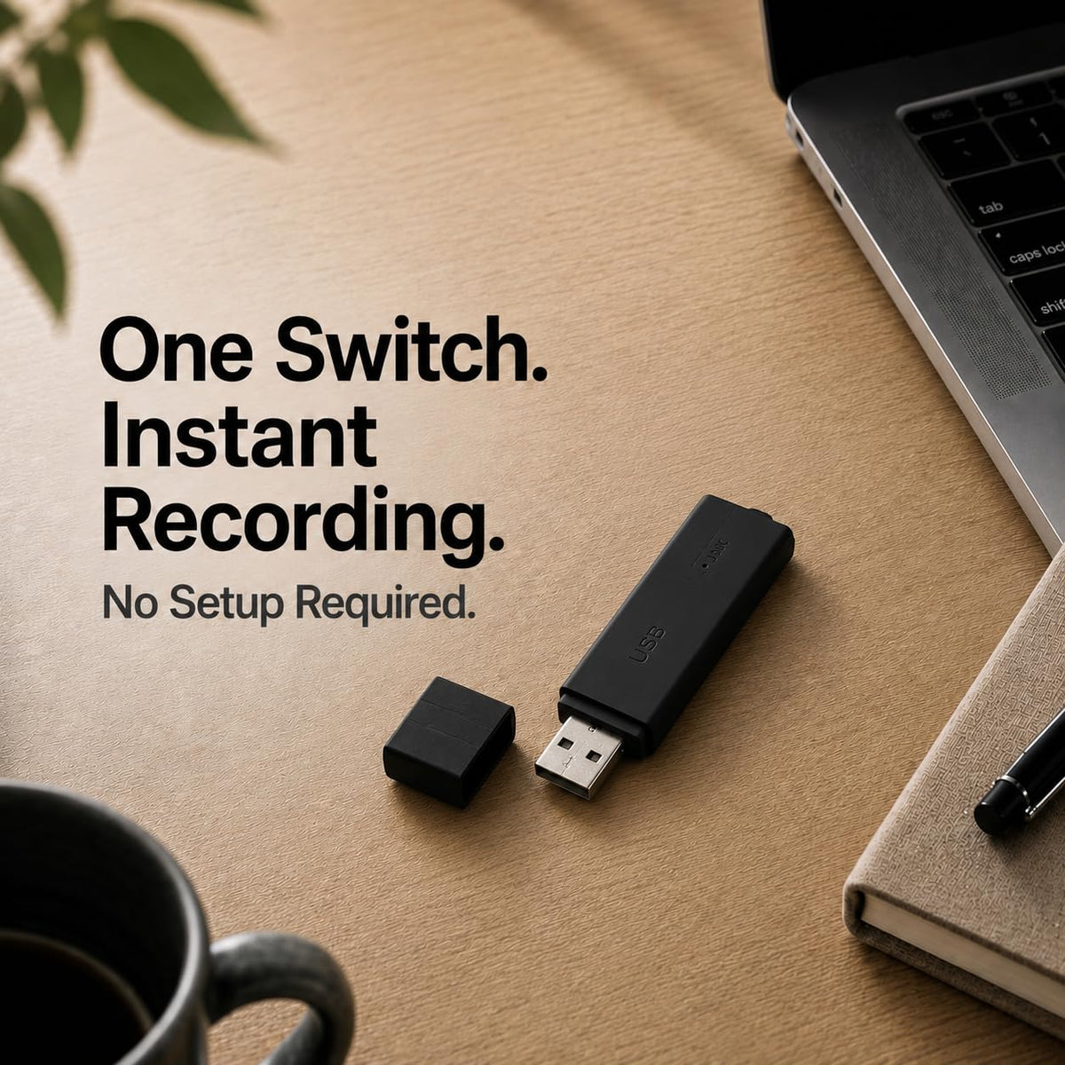 POLICE tech P USB voice recorder ready for everyday use