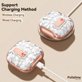 Polislime AirPod 4 case electroplated metal frame durability
