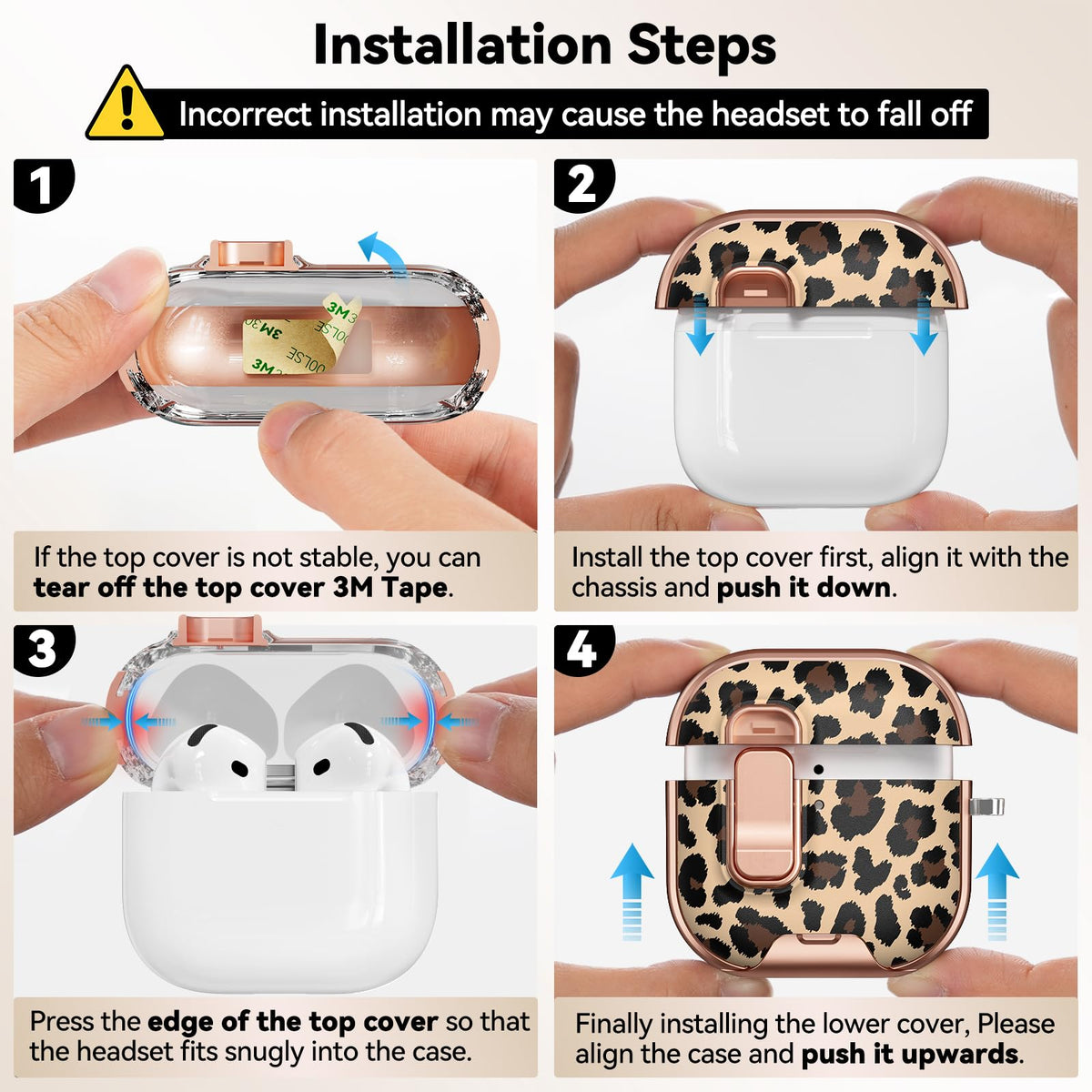 Polislime AirPods 4 removal tool for easy case fitting