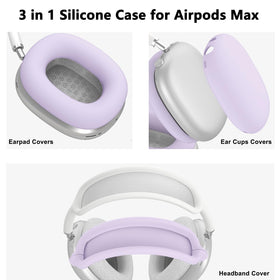 Polislime AirPods Max 2 earpads cover adds soft protection and easy cleaning.