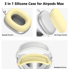 Polislime AirPods Max 2 earpads covers keep cushions clean and comfortable.