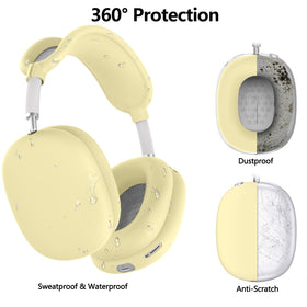 Polislime silicone full-case for AirPods Max 2/1 protects from drops and scratches.