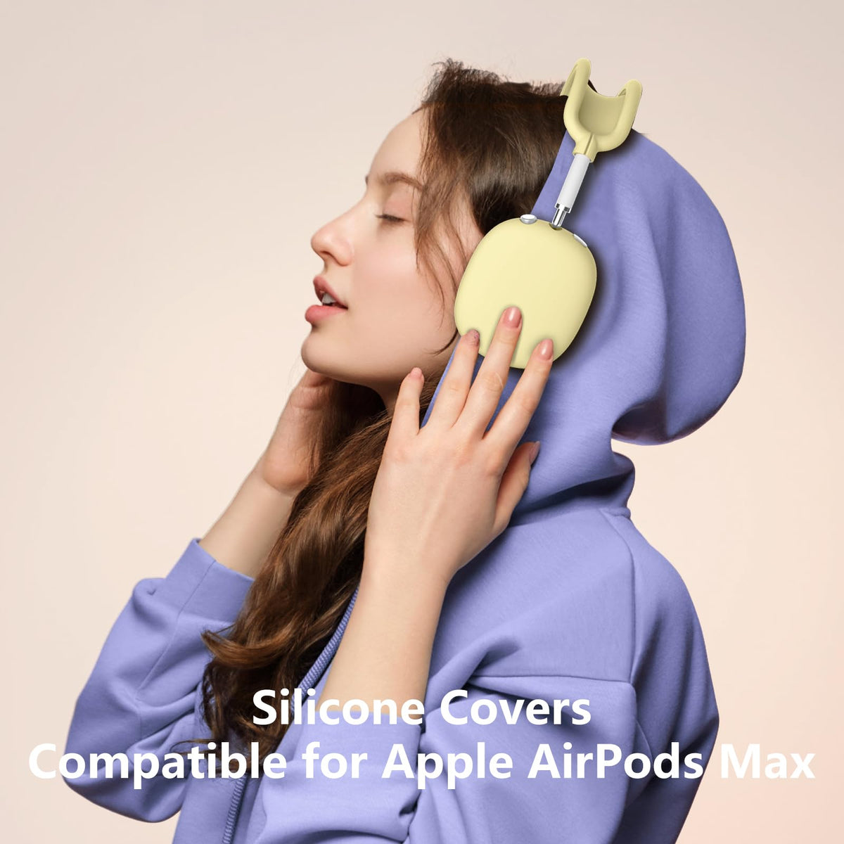 Polislime AirPods Max 2 sweatproof case for gym and travel use.