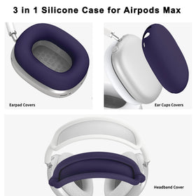 Polislime AirPods Max earpads covers stay clean during workouts.