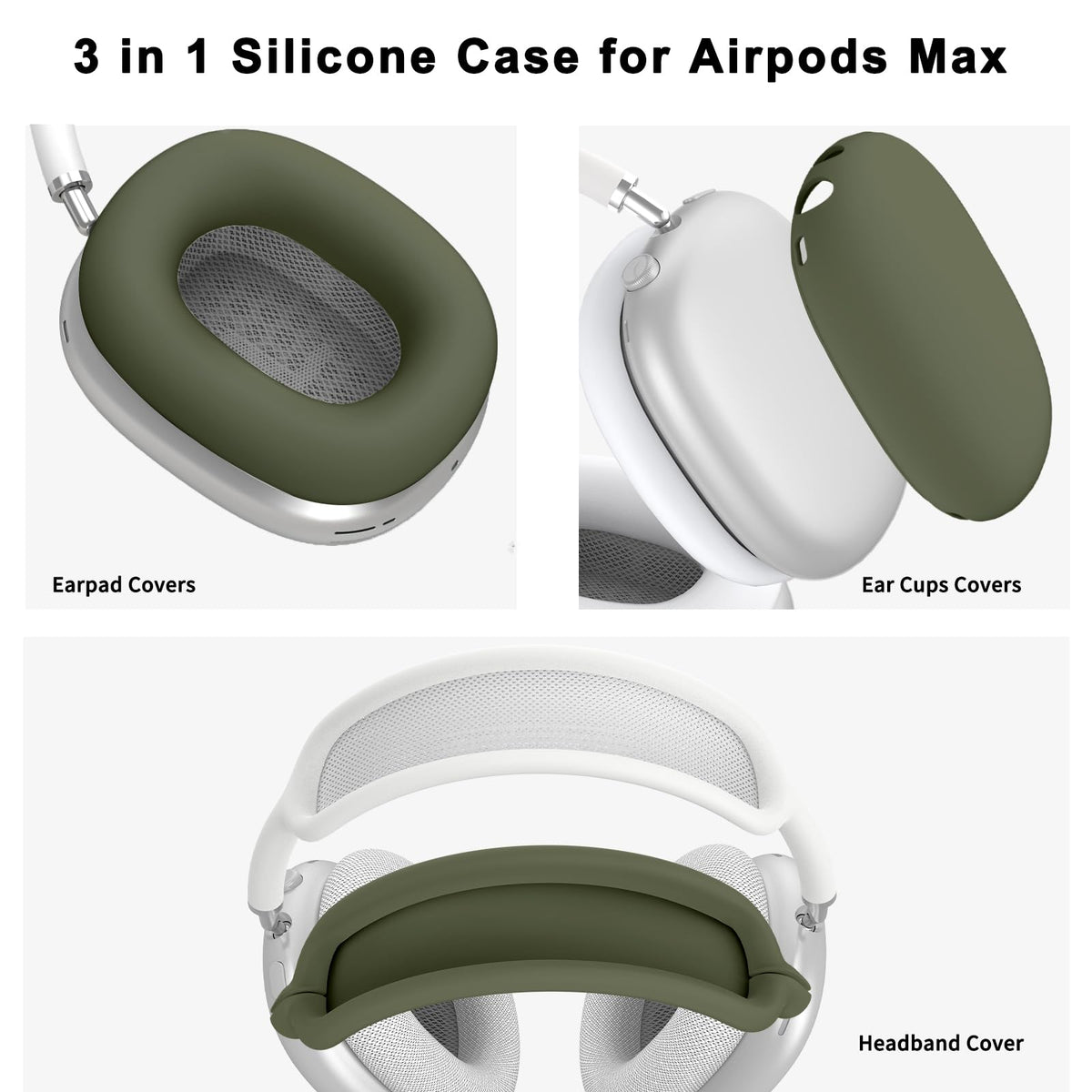 Polislime AirPods Max earpads covers cushion with soft touch