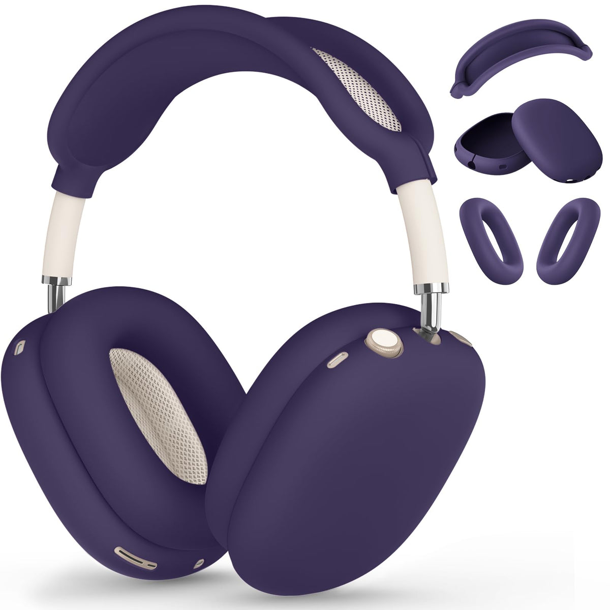 Polislime AirPods Max headband cover protects and enhances grip.
