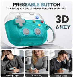 Polislime AirPods Pro 3 case 3D-pop-fidget-key offers playful focus