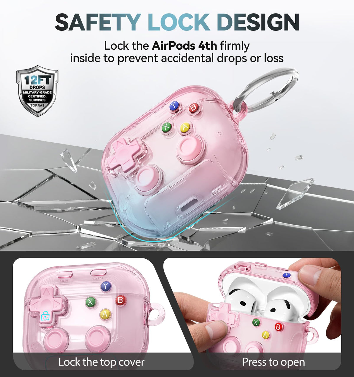Polislime AirPods Pro 3 case features 3D fidget pop for stress relief