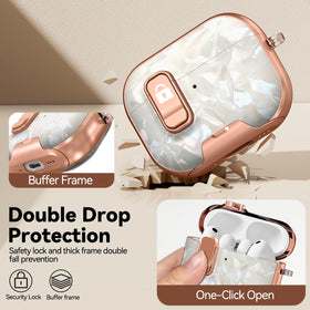 Polislime AirPods Pro 3 case anti-drop lock secures the case during transport.