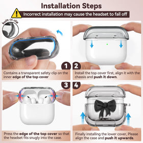 Polislime AirPods Pro 3 case provides dustproof and water protection for the port.
