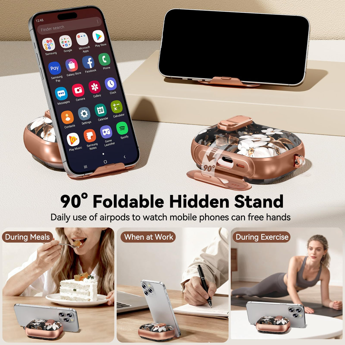 Polislime metal-sprayed side-frame boosts drop resistance.
