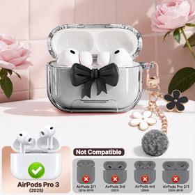 Polislime AirPods Pro 3 case with safety lock secures the lid.
