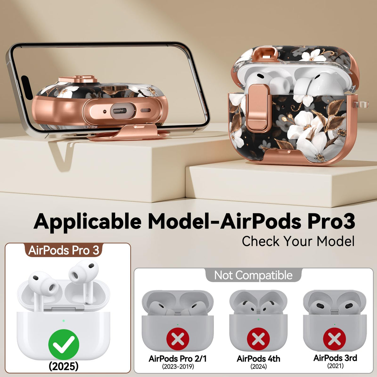 Polislime case with safety lock ensures secure carry.