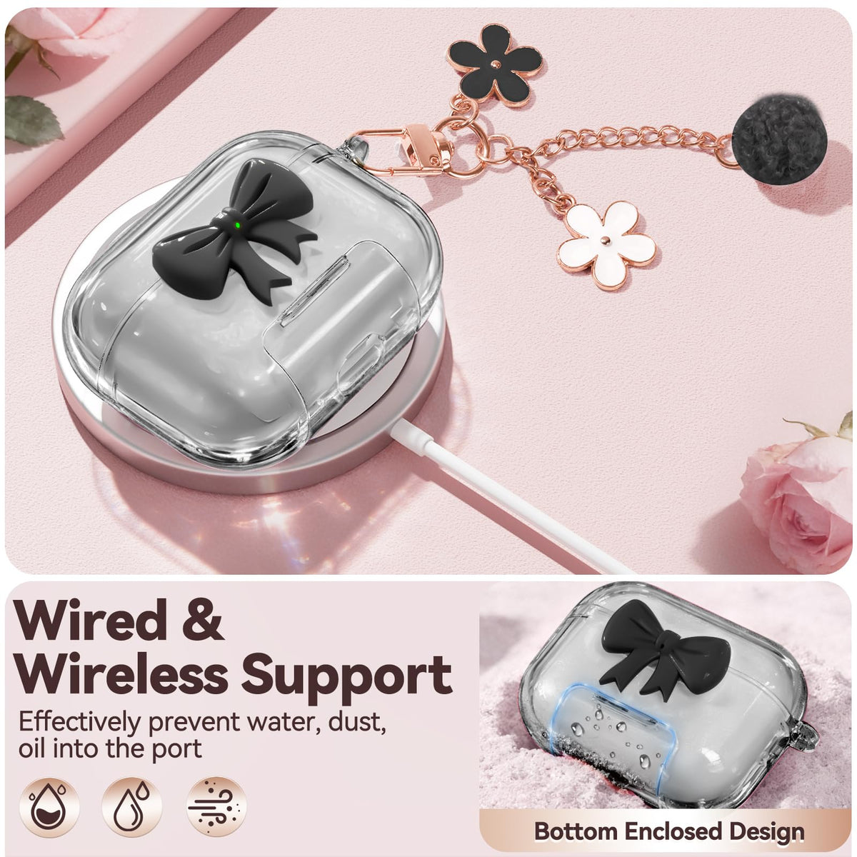 Polislime AirPods Pro 3 case features top-cover snaps for secure installation.