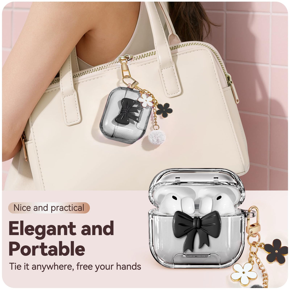 Polislime AirPods Pro 3 case uses premium TPU for lightweight protection.