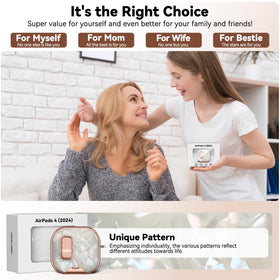 Polislime AirPods 4 case premium TPU with metal frame offers durable drop protection.