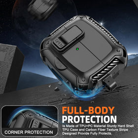 Polislime Case with Keychain provides on-the-go organization and easy access.