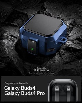 Polislime Buds4Pro case MagSafe-ready demonstrates easy attachment and protective shell