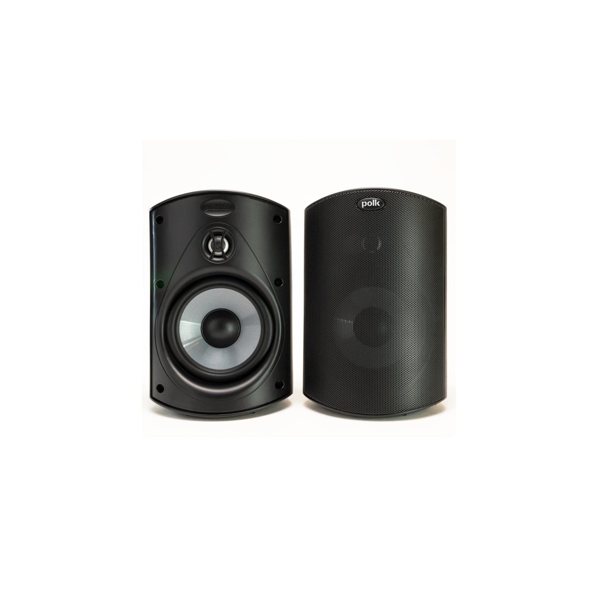 Polk Audio Atrium 4 exterior wall mount for durable outdoor listening.