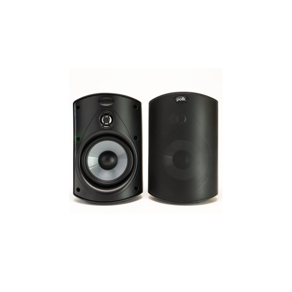 Polk Audio Atrium 4 exterior wall mount for durable outdoor listening.
