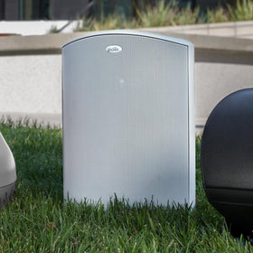 Atrium 8 with 6.5-inch woofer detail for strong outdoor bass