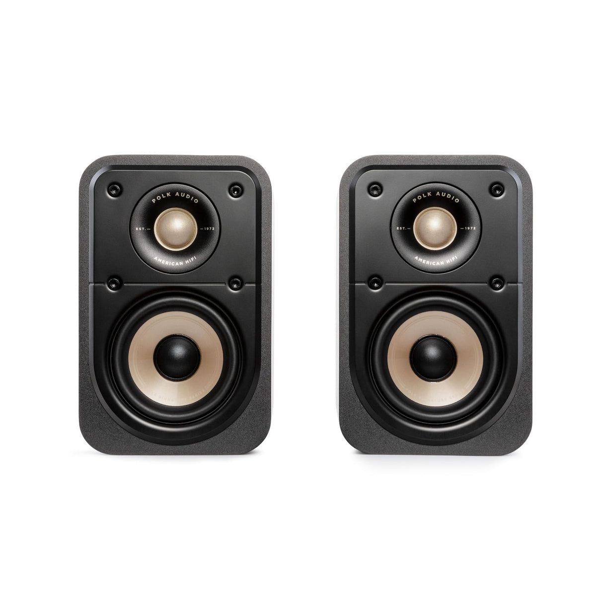 Polk Audio ES10 terylene-tweeter delivers crisp, detailed highs.