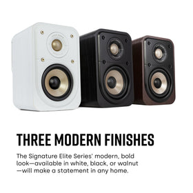 Polk ES60-tower pairing expands future 5.1 surround options.