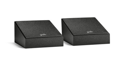 Polk Audio MXT90 height speaker pair enhances height audio for immersive effects.