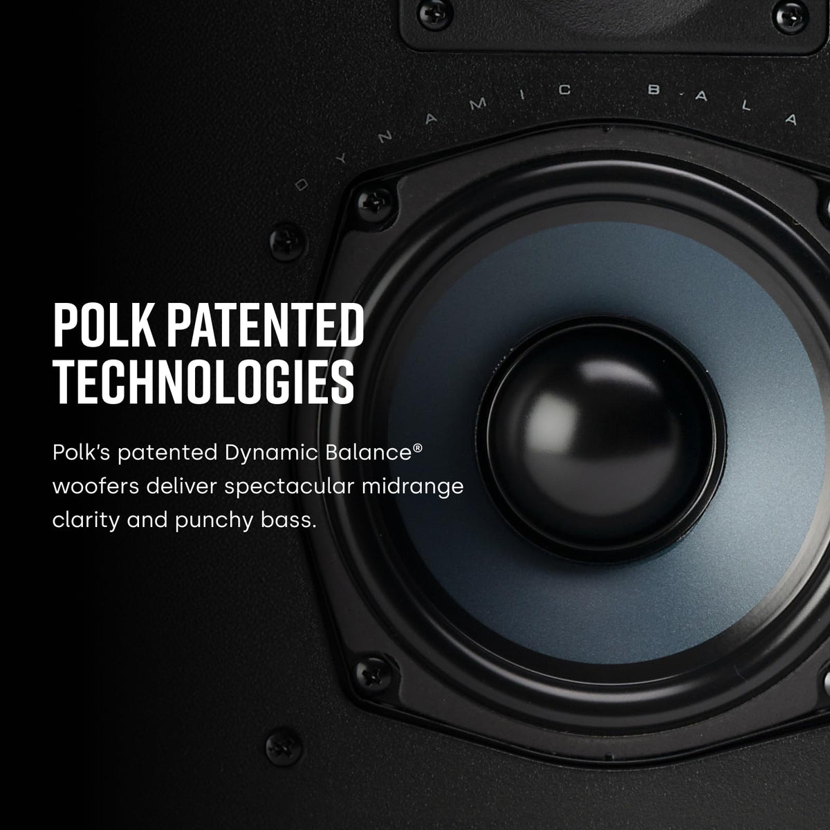 Polk Audio RC55i moisture-resistant construction suits bathrooms and kitchens.