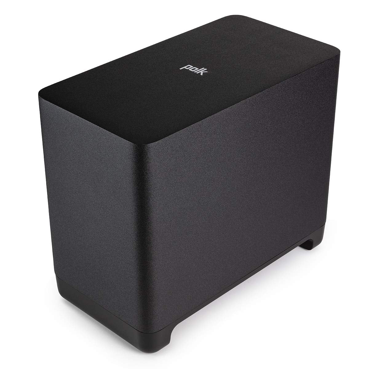 Polk Audio React subwoofer paired with React Sound Bar for a cohesive 2.1 system