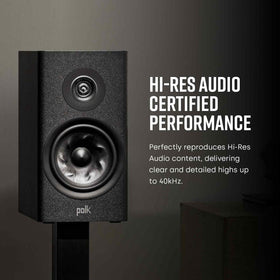 Polk Audio Reserve R200 Dolby Atmos/IMAX compatibility for cinematic sound.