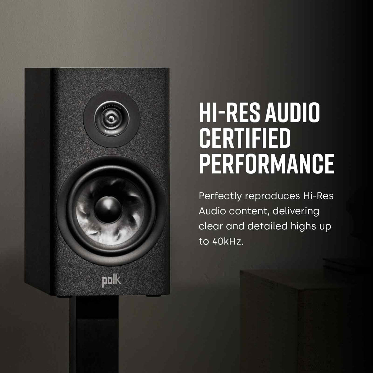 Polk Audio Reserve R200 multi-channel setup potential for a larger home theater.