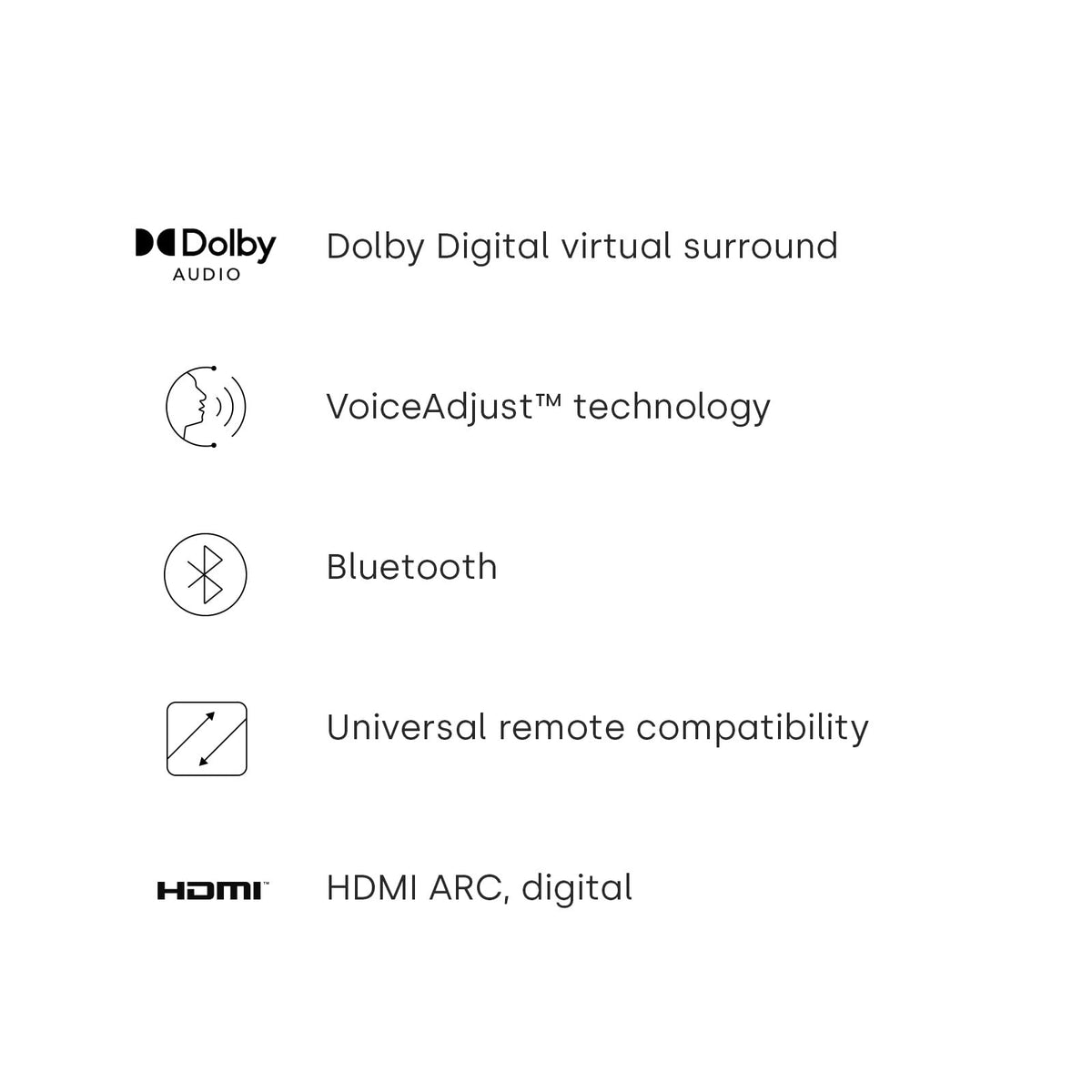 Polk Audio Signa S2 wall-mount or front placement for TV setup.
