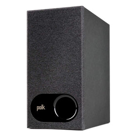Signa S3 mounted on wall under TV for space-saving setup