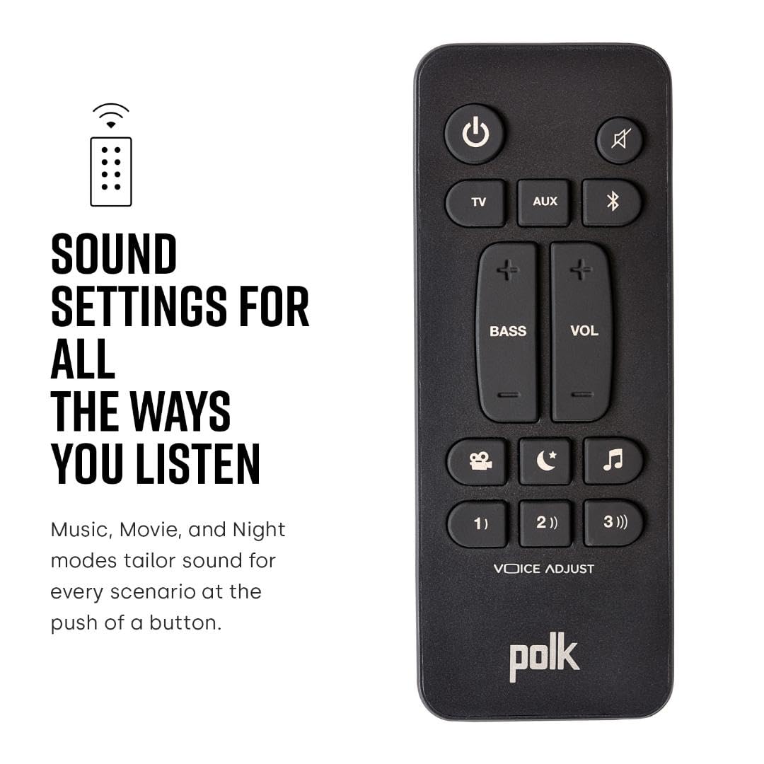 Voice Adjust feature on Signa S3 improves dialogue clarity