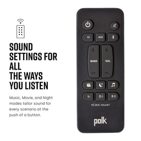 Voice Adjust feature on Signa S3 improves dialogue clarity