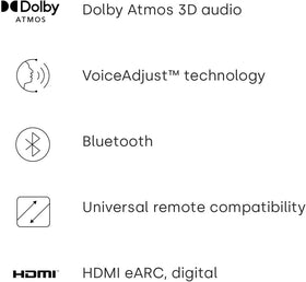 Polk Audio Signa S4 BassAdjust control for tailored bass response.